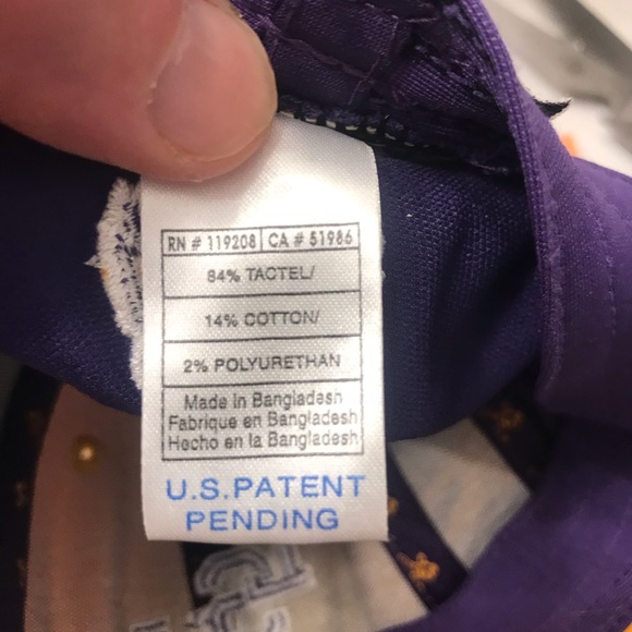 VINTAGE LSU Tigers Hat Cap Stretch fit Multiple Embroidery College Football - Picture 10 of 10